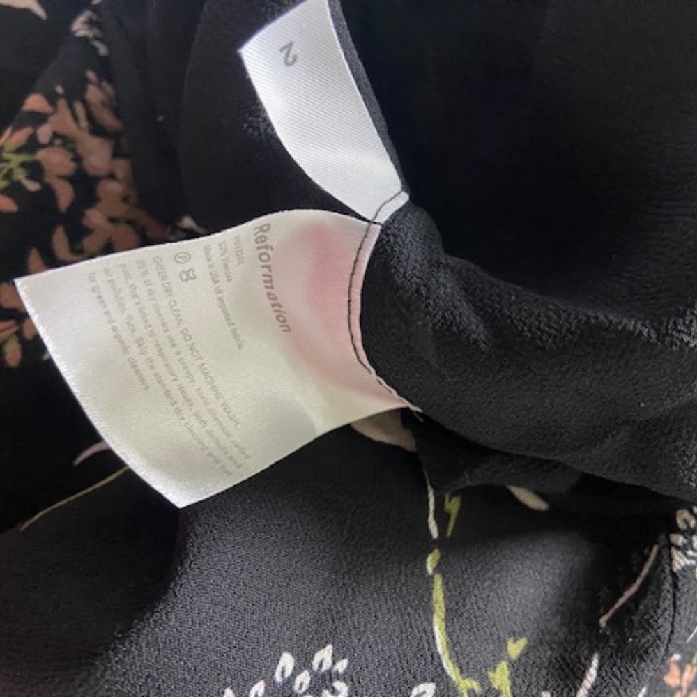 Reformation Franny Jumpsuit Size 2 - Picture 7 of 7